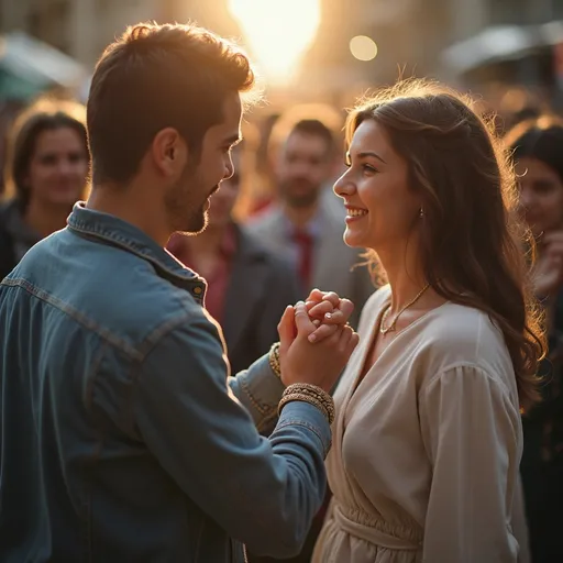 Prompt: make a photo of people