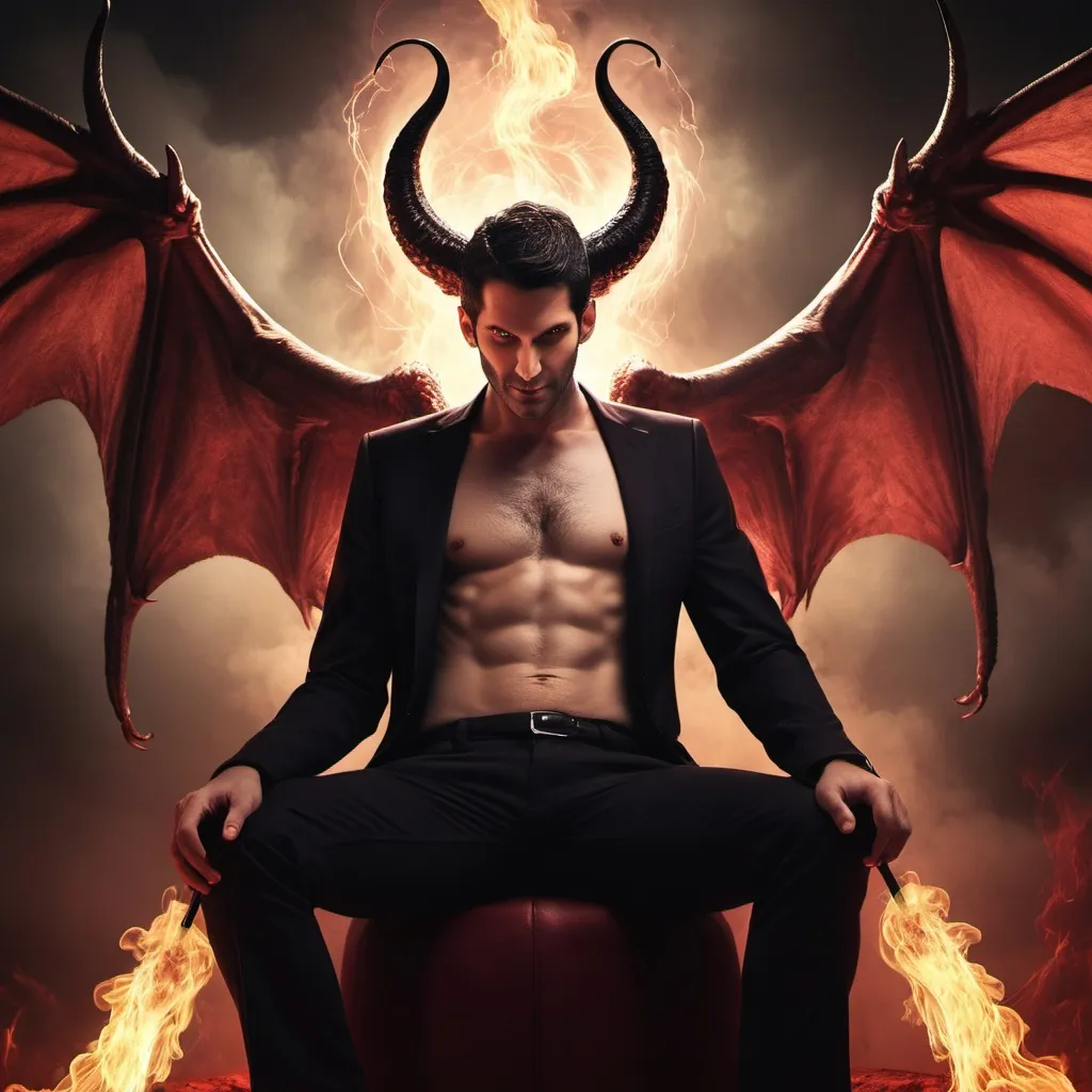 Prompt: make a photo of lucifer