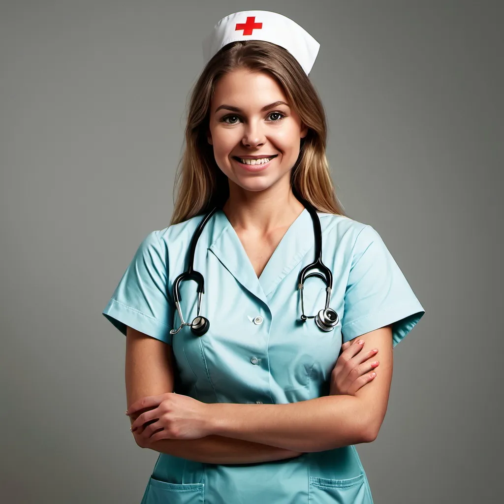 Prompt: Make a photo of a nurse?