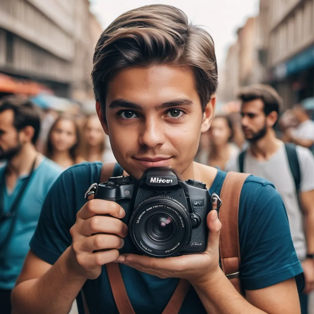 Prompt: make a photo of people