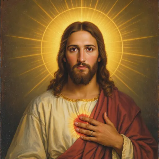 Prompt: make a photo of Jesus Christ?