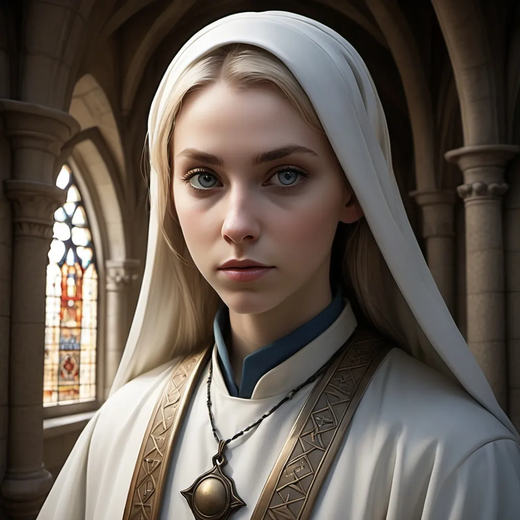 Prompt: Make a photo of a cleric?