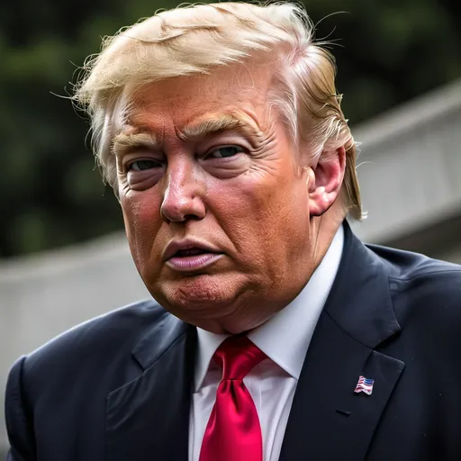 Prompt: Make a photo of a Donald j trump?