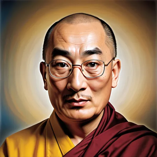 Prompt: Make a photo of the dali lama?