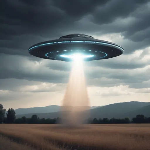 Prompt: make a photo of an ufo