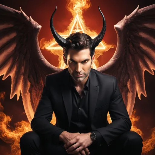 Prompt: aa photo of Lucifer