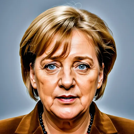 Prompt: make a photo of angela merkel