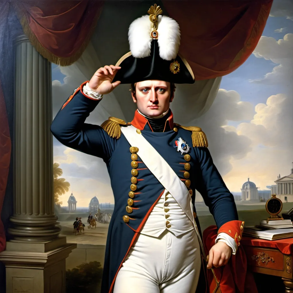 Prompt: make a photo of napoleon