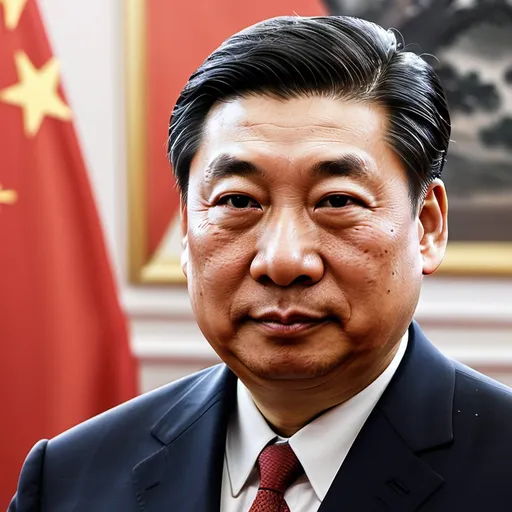 Prompt: Make a photo of a Xi Jinping?