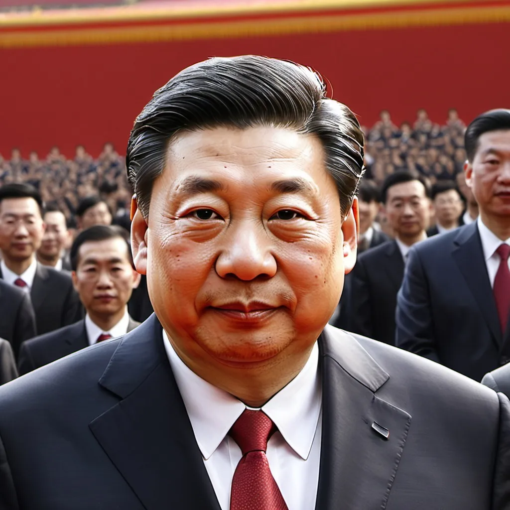 Prompt: Make a photo of a Xi Jinping?