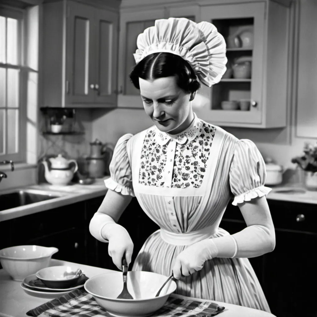 Prompt: make a photo martha sewart the famous domestic lady