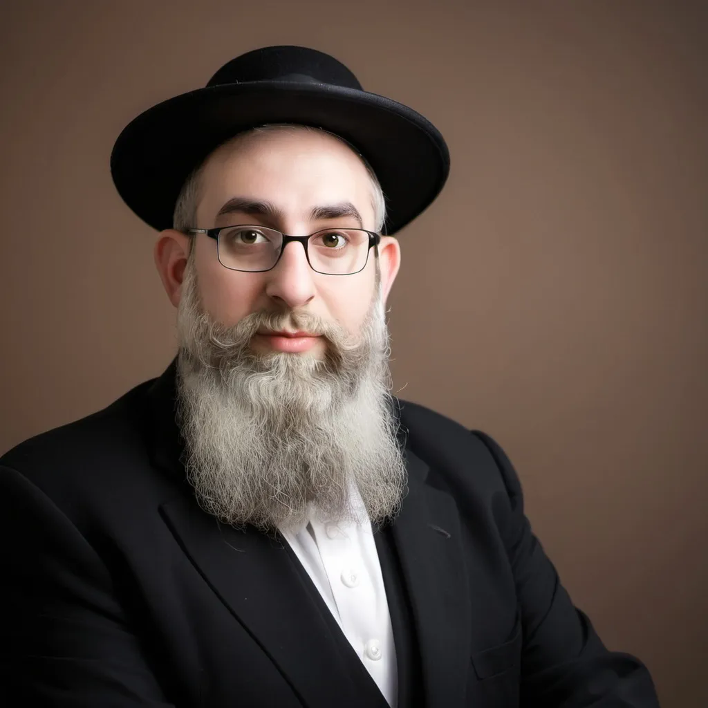 Prompt: Make a photo of a Rabbi