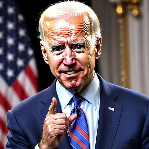 Prompt: Make a photo of a Joe Biden?