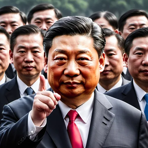 Prompt: Make a photo of a Xi Jinping?