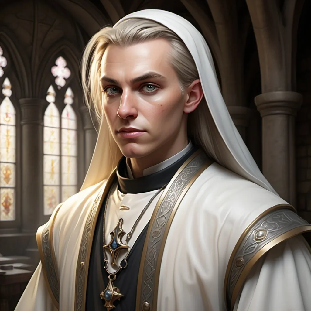 Prompt: Make a photo of a cleric?