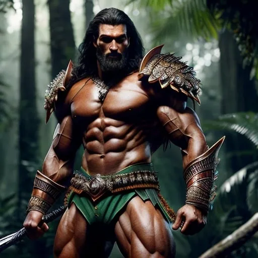 Prompt: Photorealistic depiction of 6 feet tall Amazon Warriors, uber detailed, high quality, sharp focus, intricate details, well-muscled and fit, symmetrical bodies, fending off male intruders, forest setting, intense action, muscular physique, realistic anatomy, detailed weaponry, professional, intense lighting, hyper realistic, highly detailed, best quality