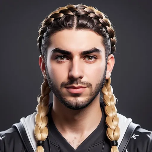 Prompt: SYPHERpk with braids