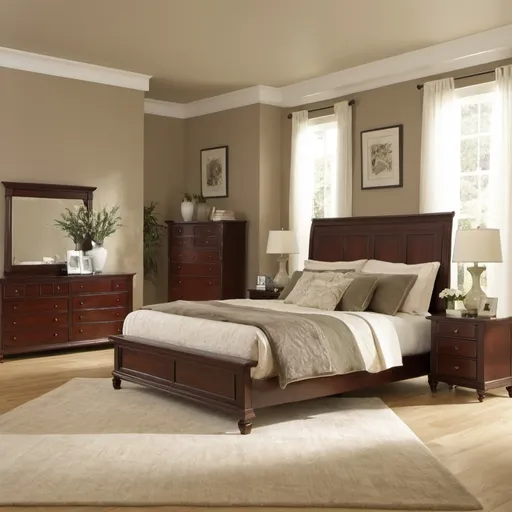 Prompt: comfortbale bedrooms