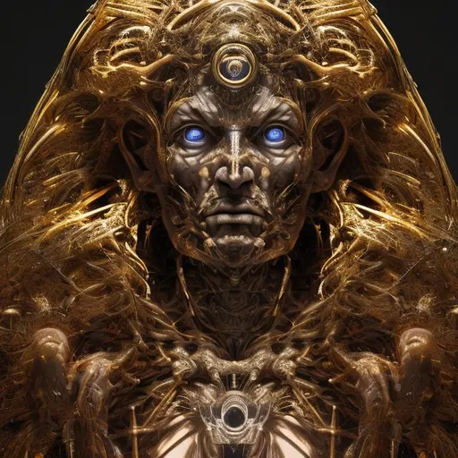 Prompt: GOD in humanoid form, 26k resolution,  extreme details 