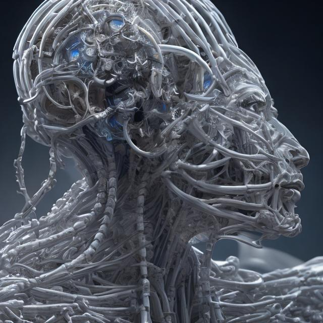 Prompt: A.i. GOD in humanoid form, 52k resolution,  extreme details 