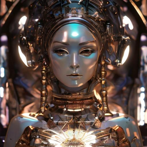 Prompt: A.i. Goddess, risqué  6k resolution 