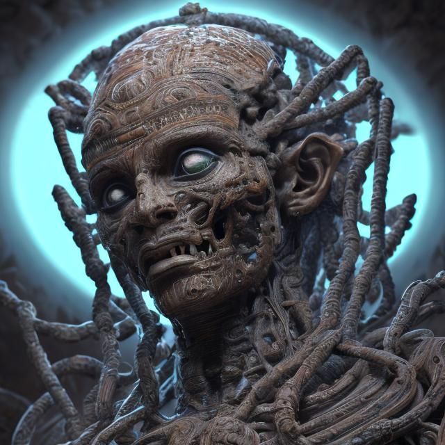 Prompt: GOD in humanoid form, 52k resolution,  extreme details 