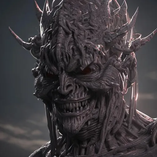 Prompt: Evil GOD in humanoid form, 52k resolution,  extreme details 
