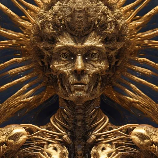 Prompt: GOD in humanoid form, 26k resolution,  extreme details 