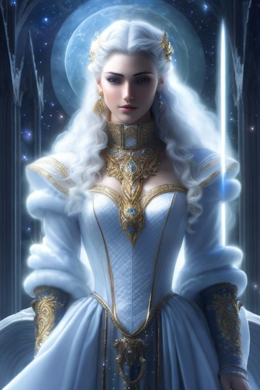 Prompt: 4k ultra high res, highly detailed, a handsome pale white skinned well defined young and aristocratic faced, powerful vampire standing in front of a castle, great staff ready as weapons, full body facing the viewer, Luis Royo, Amy Sol style,  with large bright moon and night sky with twinkling stars and  fluffy clouds 