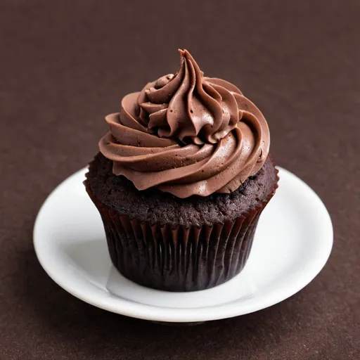 Prompt: Chocolate cupcake 