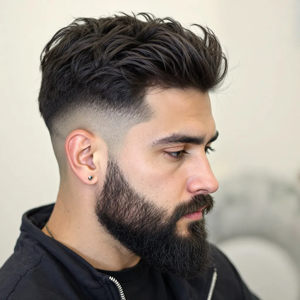 Prompt: Add beard 