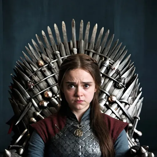 Prompt: A girl who hates Game of Trones