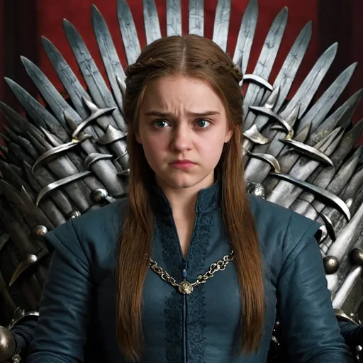 Prompt: A girl who hates Game of Trones