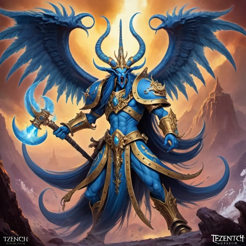 Prompt: Tzeentch