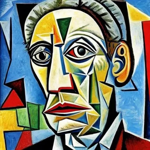 Prompt: How would Doctor look like if it was painted by Pablo Picasso?