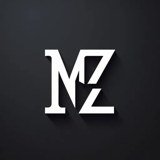 Prompt: Create a Logo with the characters M and Z and the digits 9, 4, 8, 1