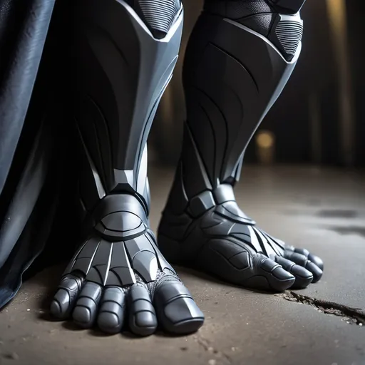 Prompt: Batman feet