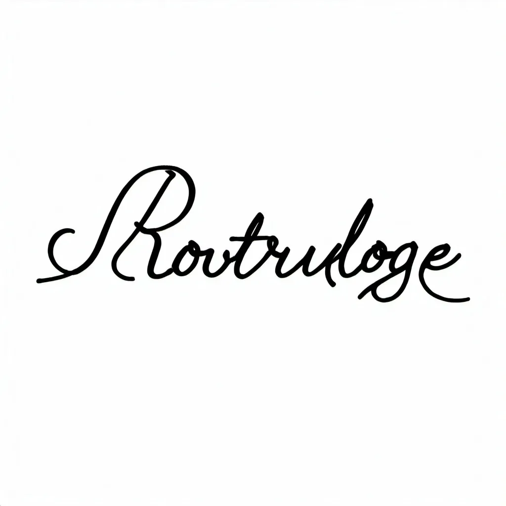 Prompt: signature for woman called julie routledge, clear background, simple signature