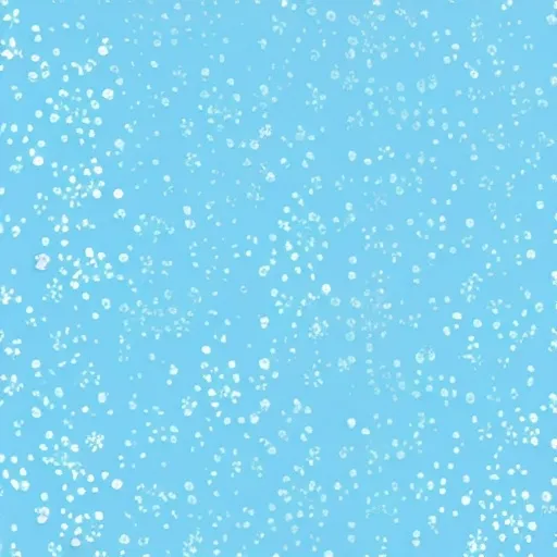 Prompt: A cute  wallpaper blue with purls and roses 3D Light blue