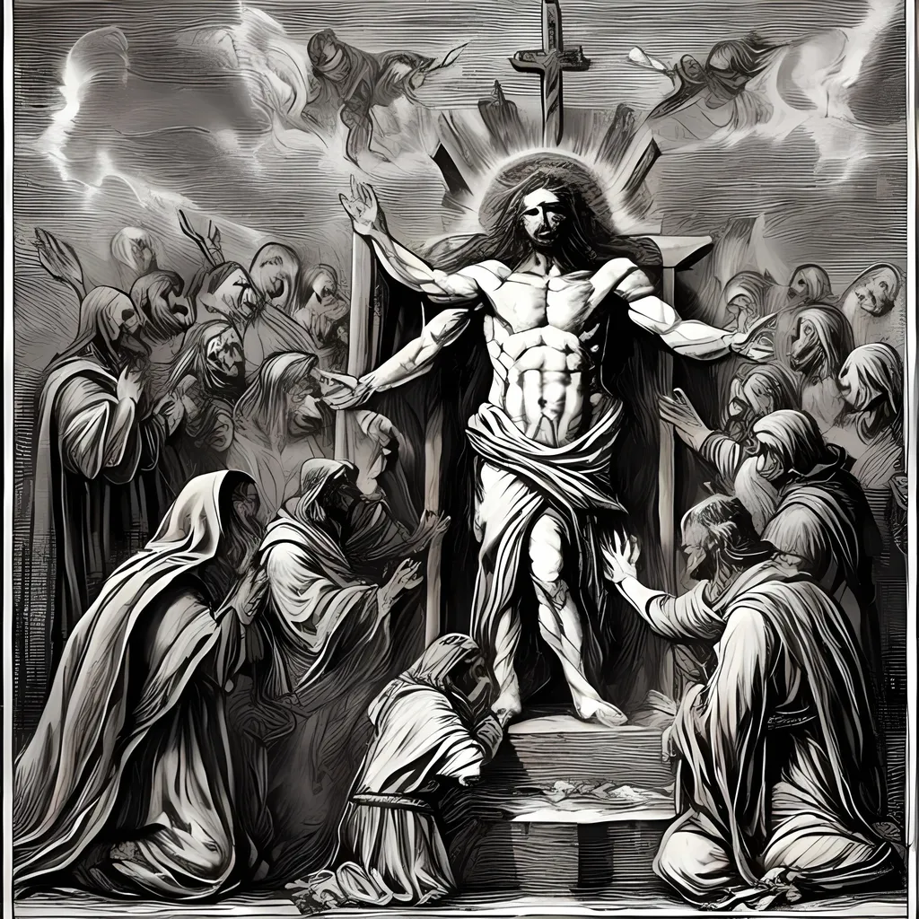 Prompt: Col 1:13-18
13 Who hath delivered us from the power of darkness, and hath translated us into the kingdom of his dear Son: 
14 In whom we have redemption through his blood, even the forgiveness of sins: 
15 Who is the image of the invisible God, the firstborn of every creature: 
16 For by him were all things created, that are in heaven, and that are in earth, visible and invisible, whether they be thrones, or dominions, or principalities, or powers: all things were created by him, and for him: 
17 And he is before all things, and by him all things consist. 
18 And he is the head of the body, the church: who is the beginning, the firstborn from the dead; that in all things he might have the preeminence.
