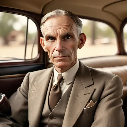 Prompt: Henry ford