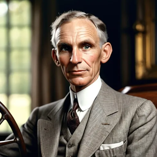 Prompt: Henry ford