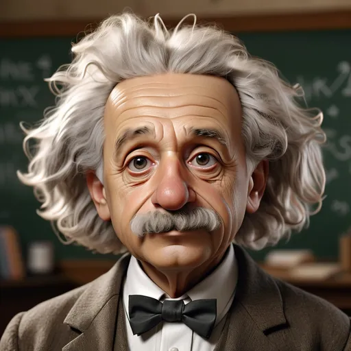 Prompt: Albert einstein