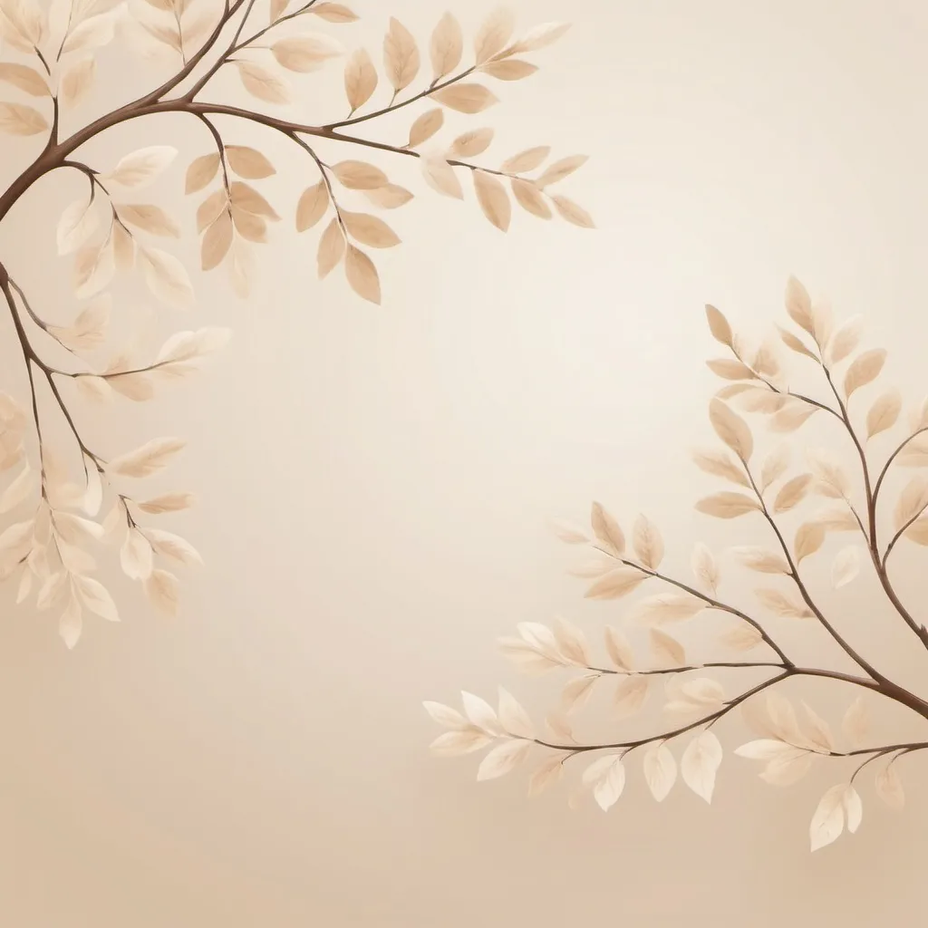 Prompt: a calming background, peaceful, happy, in beige color scheme