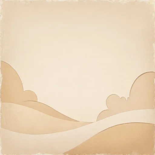 Prompt: a calming background, peaceful, happy, in beige color scheme, on paper texture