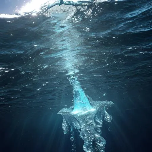 Prompt: the oceans in avatar way of water
