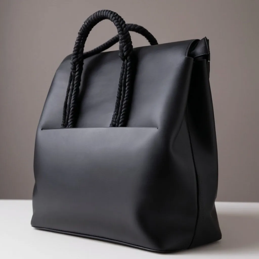 Prompt: Un sac noir energia 