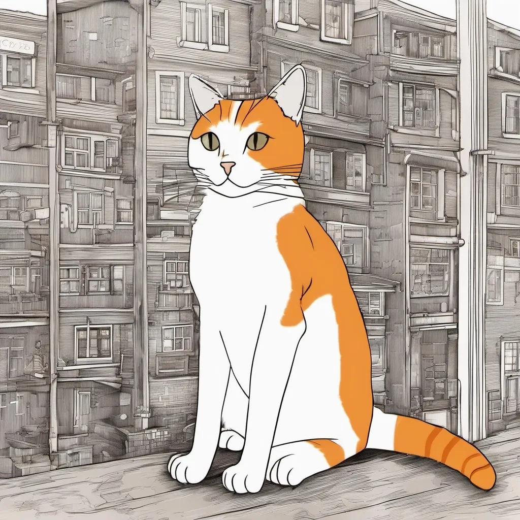 Prompt: a cat in a house the house in a town the town in a city the city on the earth