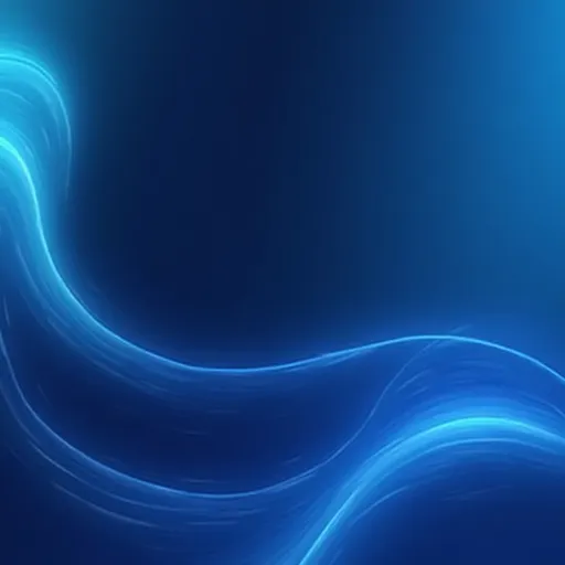 Prompt: A sleek and modern digital agency Instagram post design, blue-themed gradient background with smooth lighting transitions, futuristic neon glow elements, abstract shapes softly blending into the background, clean UI layout style, minimal yet professional vibe, no text, no logos, no people — just a visually appealing design frame suitable for showcasing creative work"