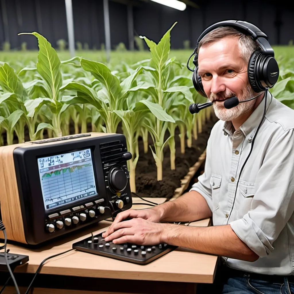 Prompt: Radio agriculture 
